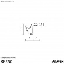 RP550 Silicon Weather Stripping
