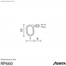 RP660 TPE Weather Stripping