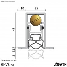 RP70Si Door Bottom Seal