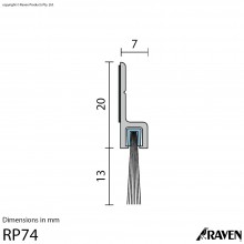 RP74 Brush Strip Seal