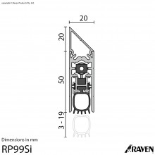 RP99Si Door Bottom Seal